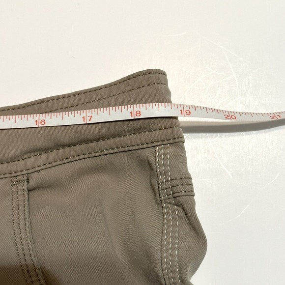 Prana Mens Pants Mens 38 x 30 Brown Breathe Side Leg Pocket Hiking Trail - Picture 6 of 16